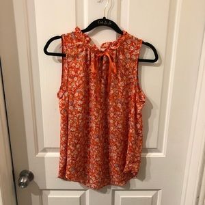 💫2/$10💫ADORABLE Ruffle Key Hole Top